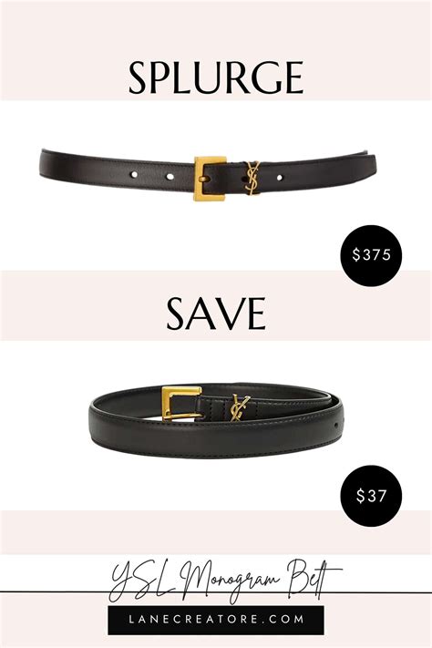 ysl fake belt|ysl wallet dupe.